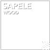 Sapele Button